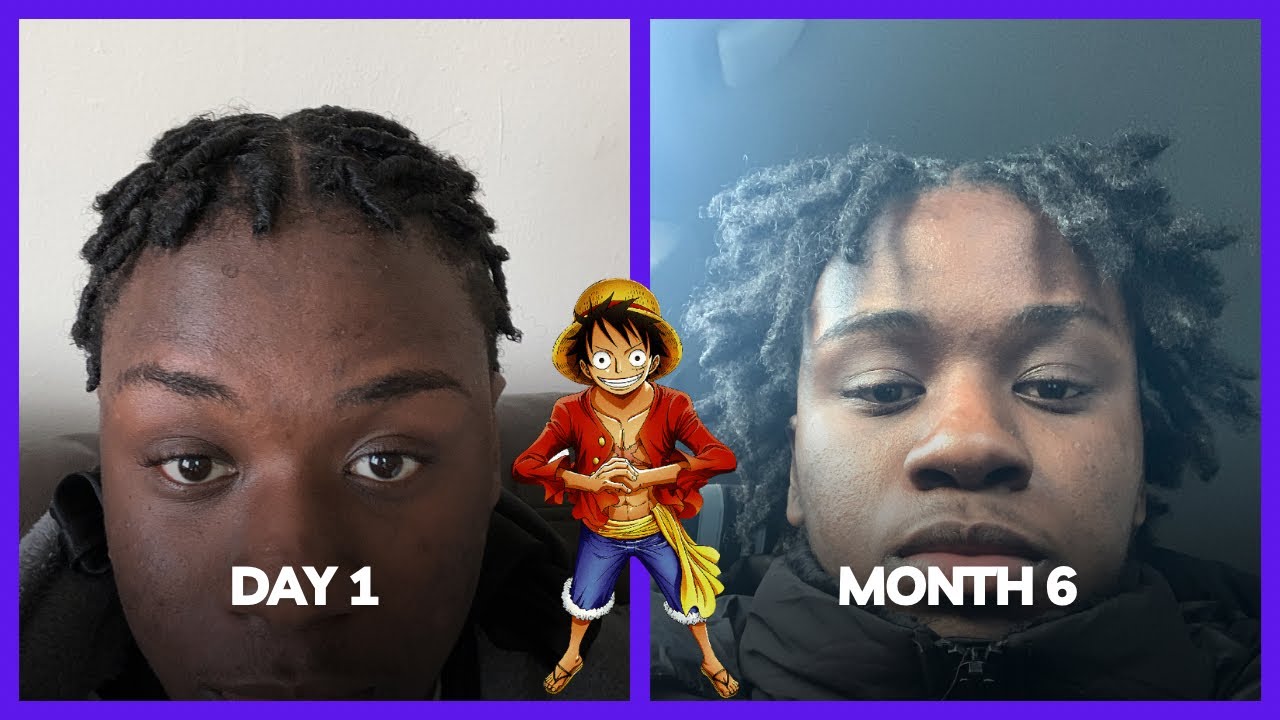 Visual Loc Journey | 6 Months Of Loc Growth