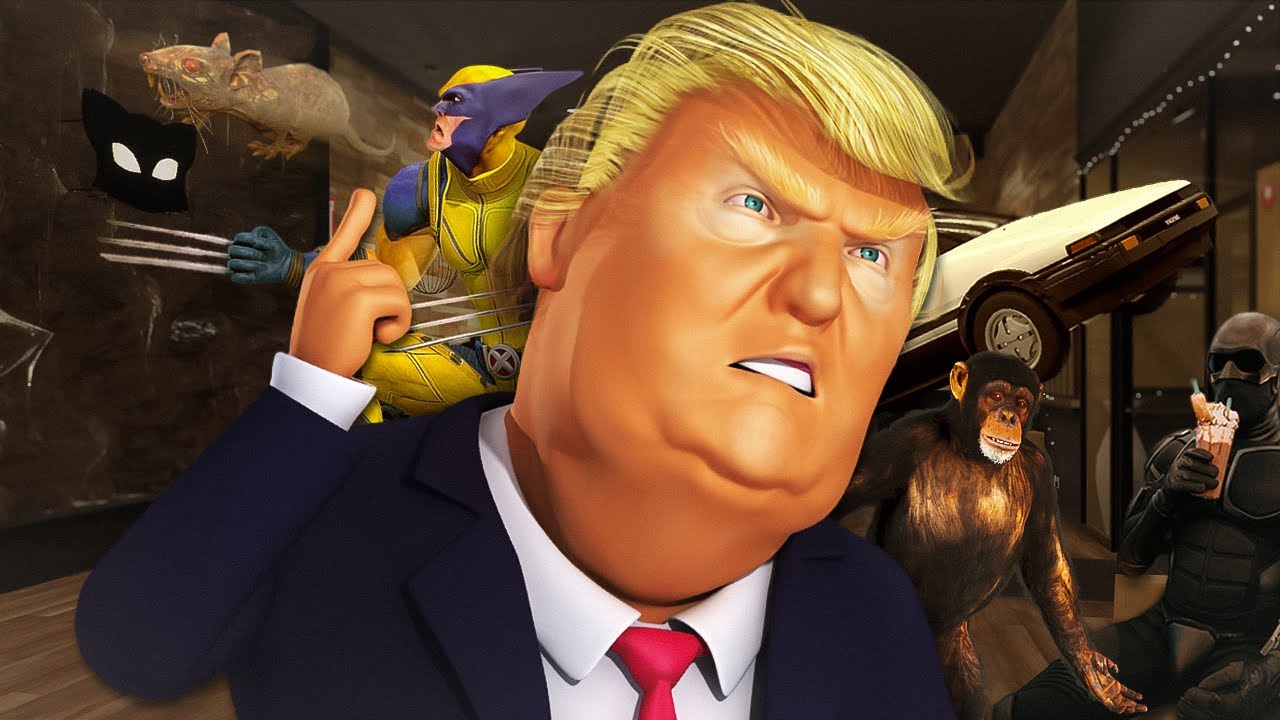 ДОНАЛЬД ТРАМП берет под контроль VRCHAT!