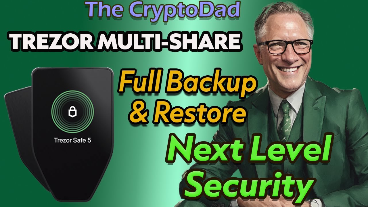 Trezor Multi Share Backup The ULTIMATE Setup & Restore Guide!