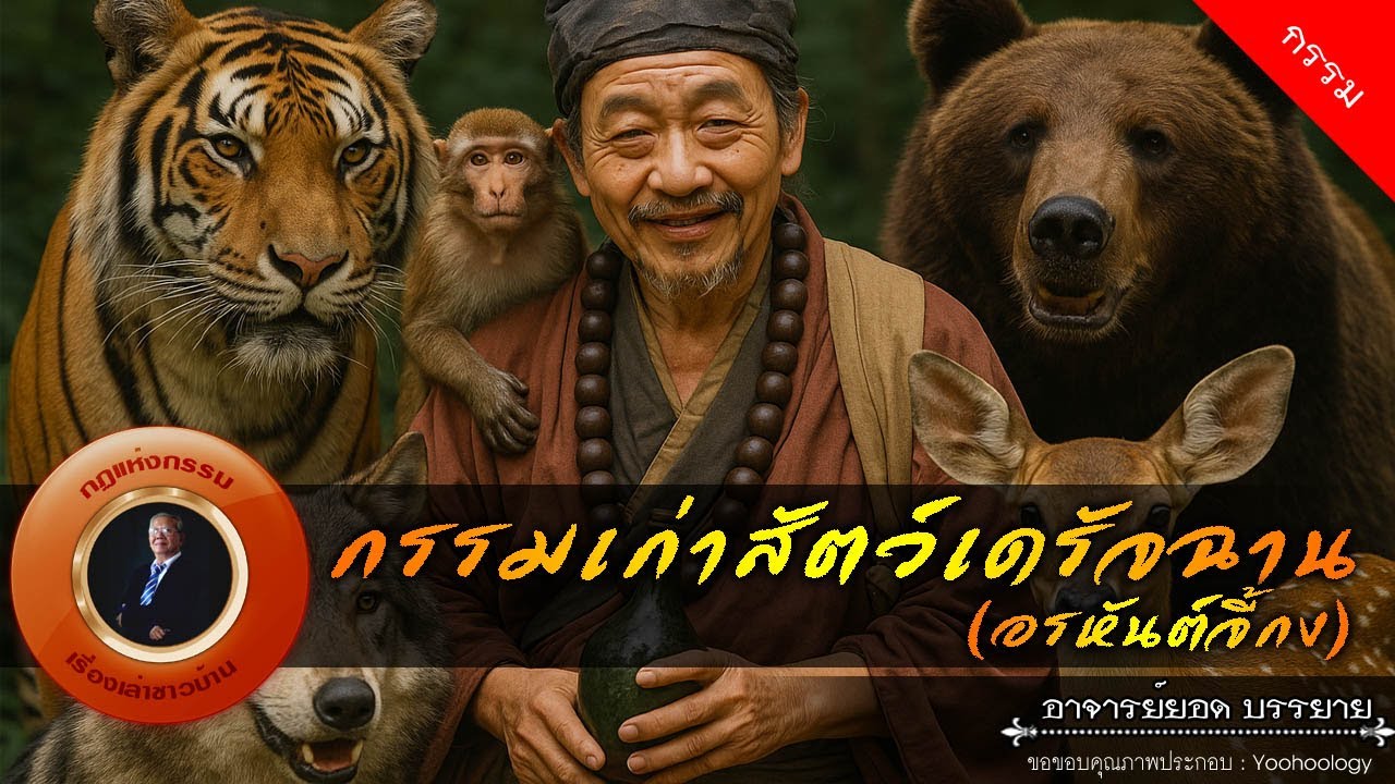 อาจารย์ยอด : กรรมเก่าสัตว์เดรัจฉาน (อรหันต์จี้กง) [กรรม]