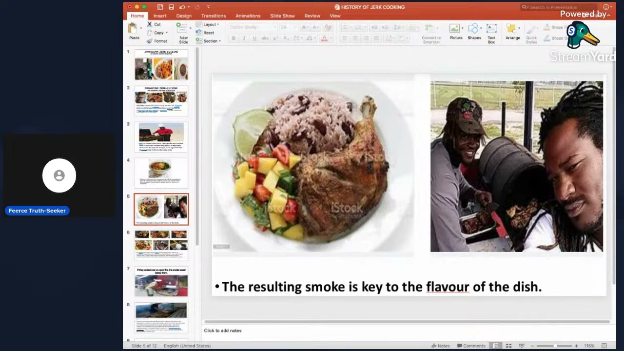 JAMAICAN JERK CUISINE: A TAINO/ARAWAK INDIAN TRADITION