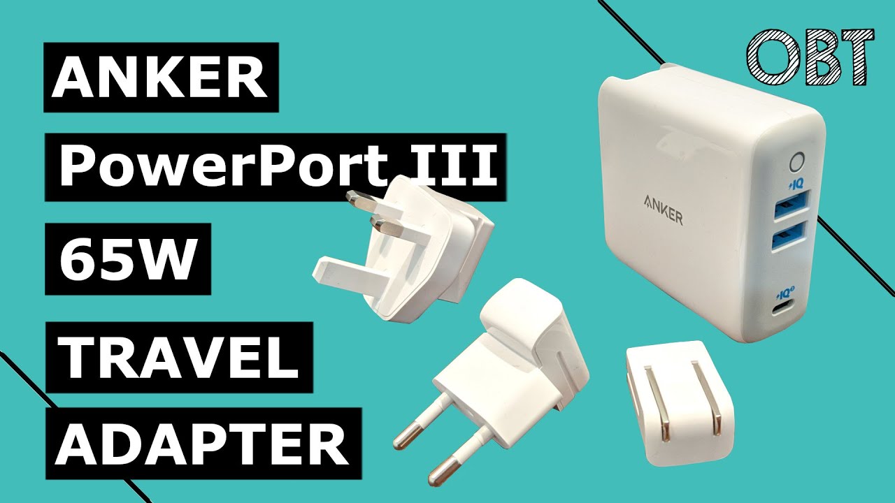 Anker PowerPort III 65W International Travel Adapter Review