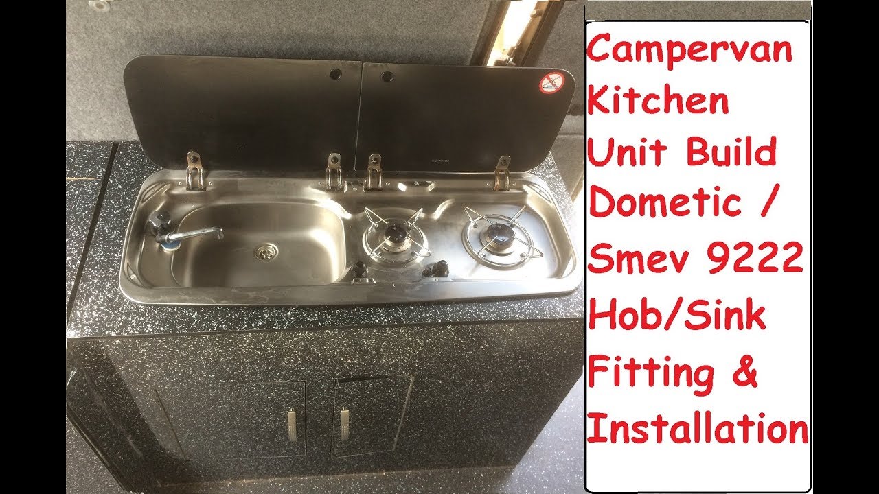 Campervan DIY Kitchen Unit Build & Smev Dometic 9222 Fitting & Installation Guide VW T4