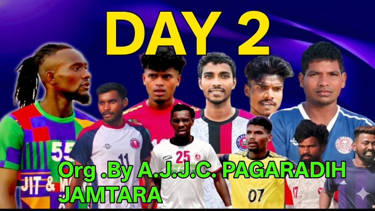 2 DAY A.J.J.C. PAGARADIH FOOTBALL TOURNAMENT 2026 | AT - PAGARADIH JAMTARA 