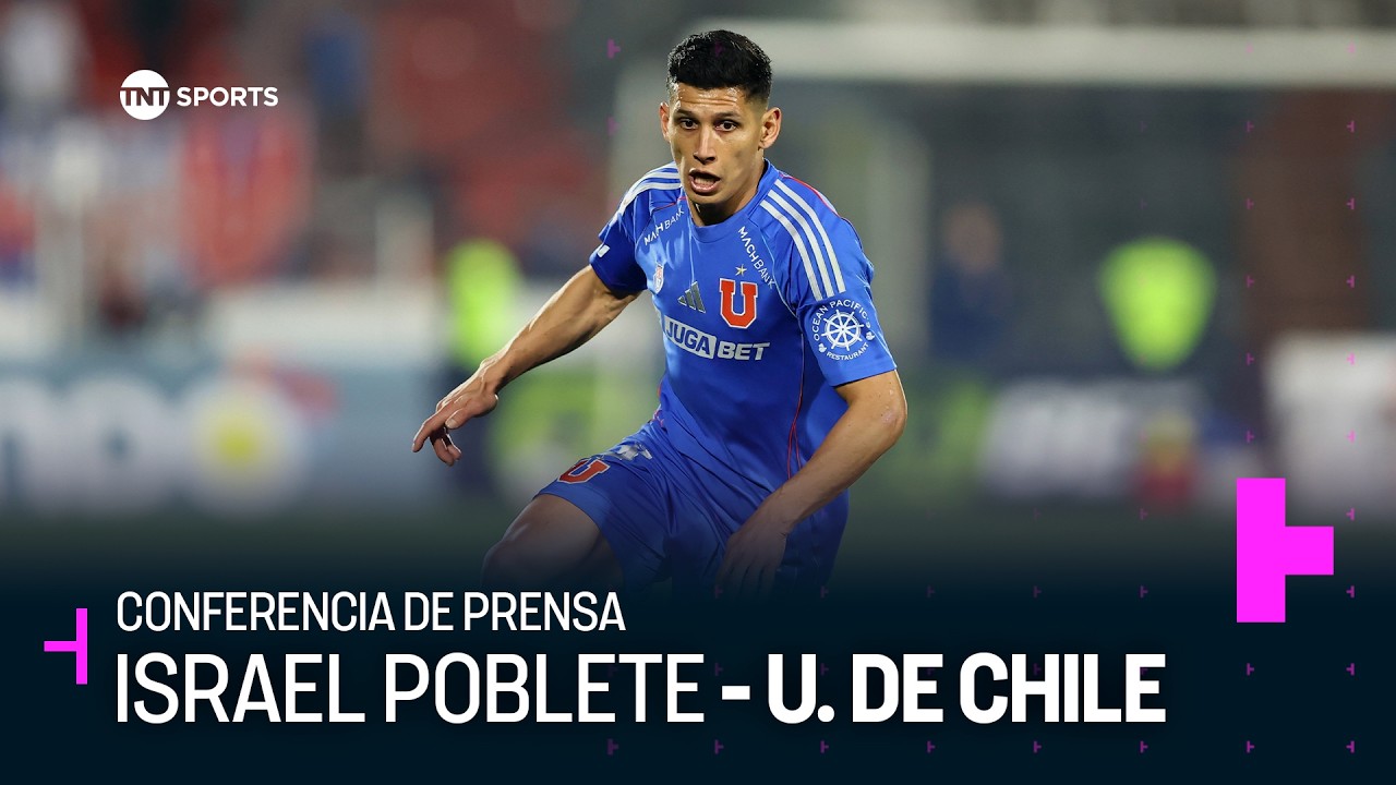🔴 EN VIVO | Conferencia de prensa: Israel Poblete en U. de Chile 🔵🔴