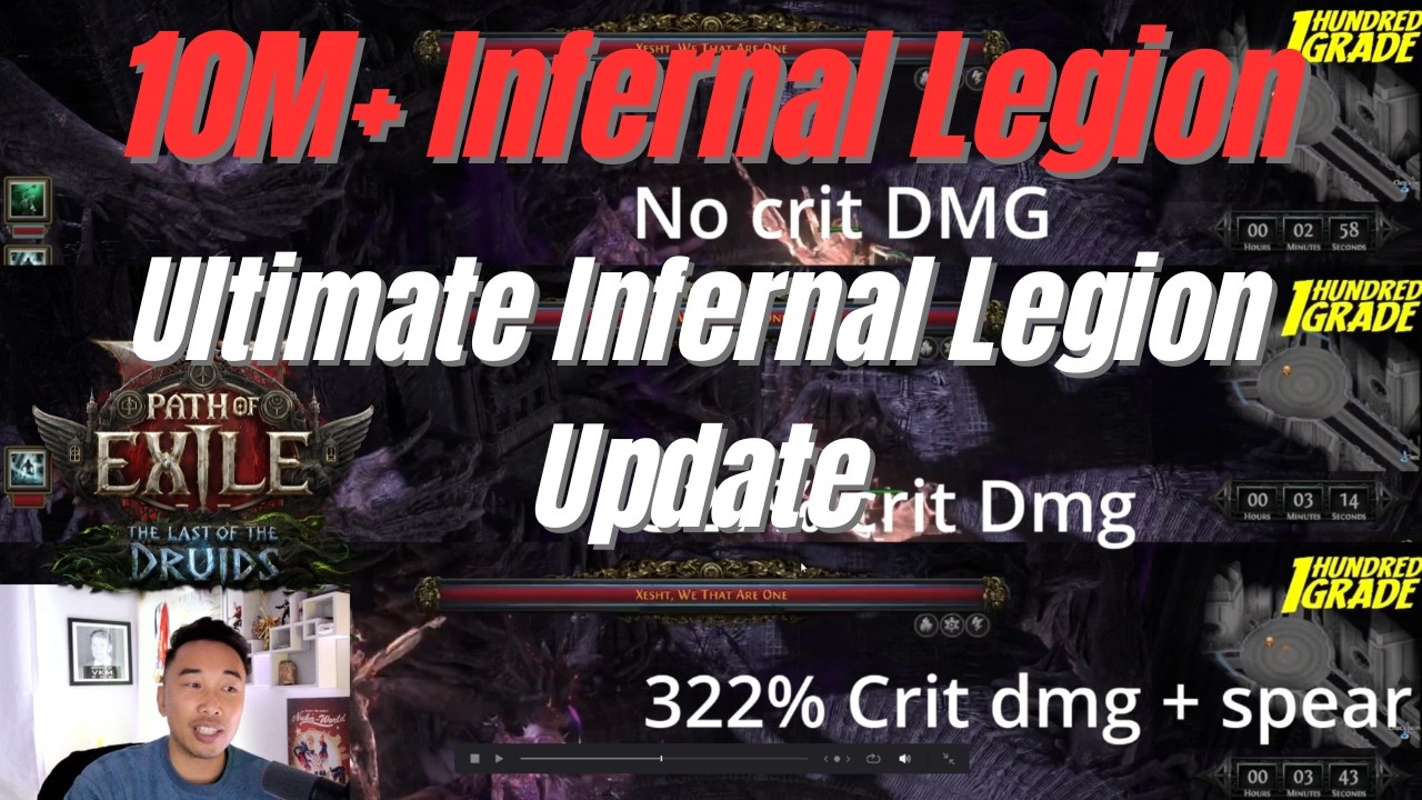 Обновление билда для PoE2 [0.4] Infernal Legion. Бонус к критическому урону огромен.