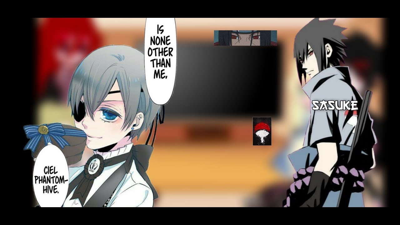 Black Butoer Reaccionan A Ciel Es Uchiha Sasuke /Narusasu/Sasunaru/My Au/Black Bluter × Naruto/