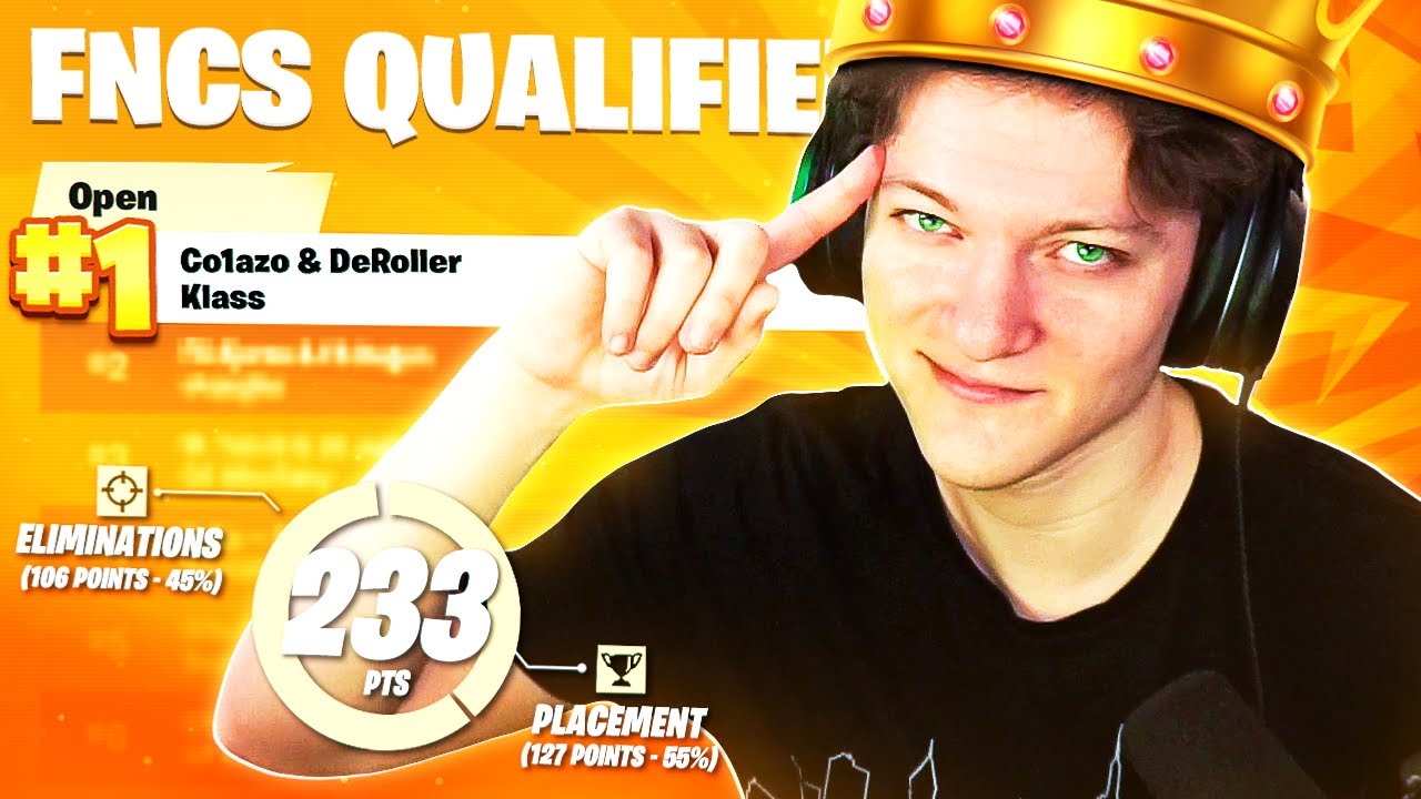 1ST PLACE in FNCS FINALS! 🏆 (Fortnite FNCS Final Highlights)