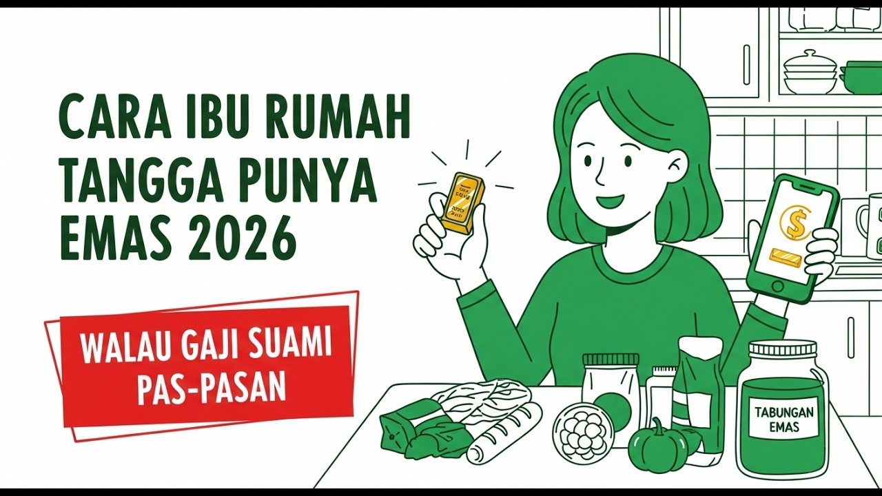 Gaji Suami Pas-Pasan? Begini Cara Ibu Rumah Tangga Tetap Punya Emas di 2026