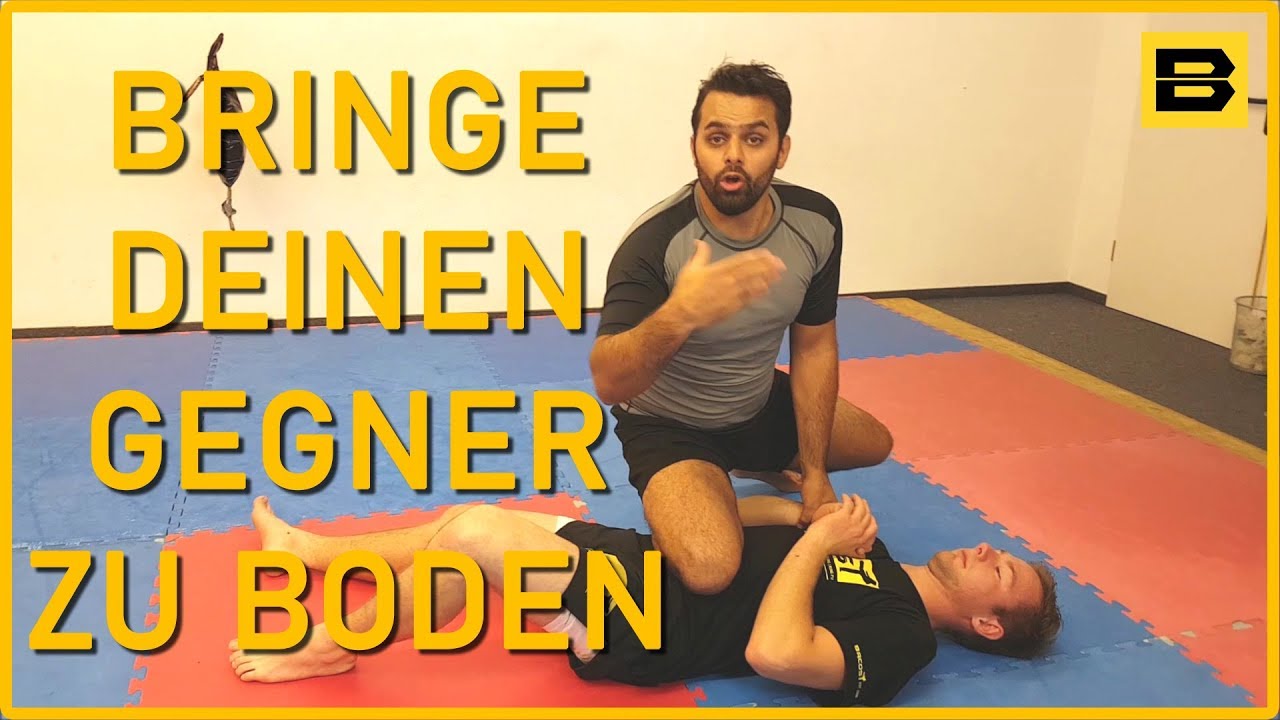 Bringe deinen Gegner zu Boden - Double Leg Takedown - Selbstverteidigung