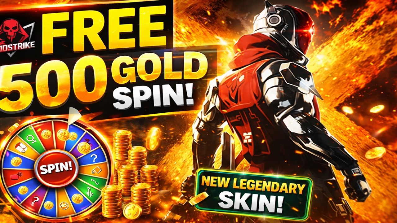 BloodStrike 500 Gold Spin Result 🔥 New Legendary Skin Unlock!