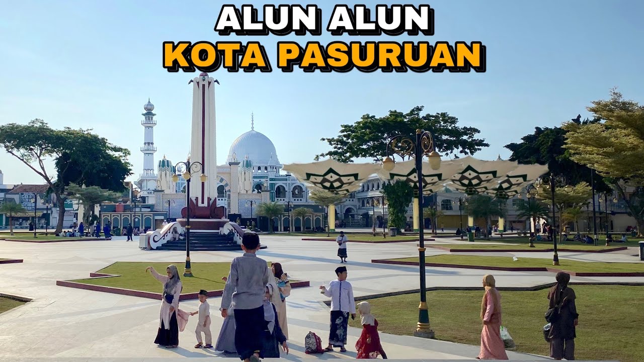 ALUN ALUN PASURUAN & PAYUNG MADINAH PASURUAN