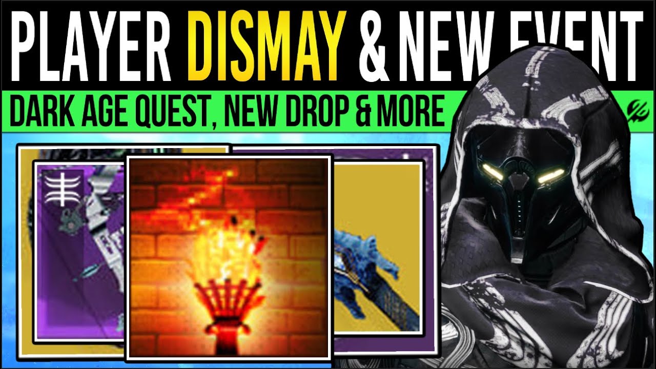 Destiny 2: PLAYER FRUSTRATION & DARK AGE EVENT! Insane TWID.. No S&O Update, New Emblem, Fixes, More