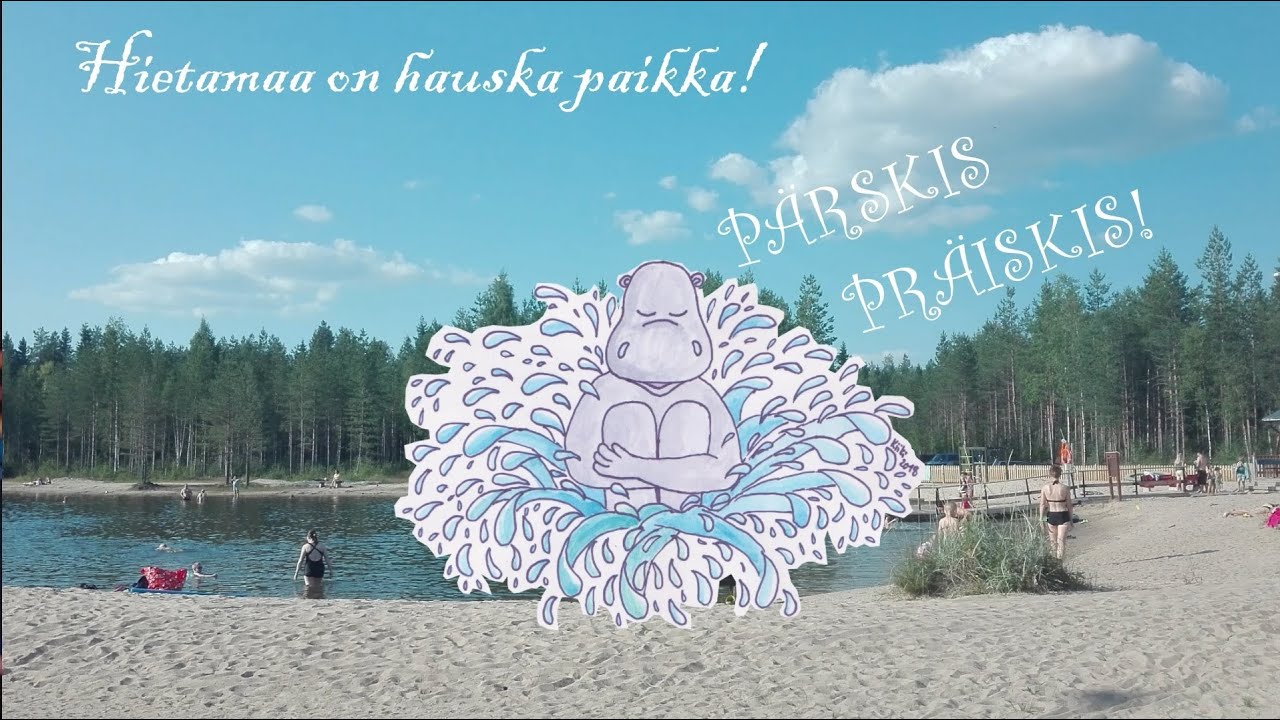 Lastenkirja, jossa seikkaillaan Hietamalla Siikajoen kunnassa!