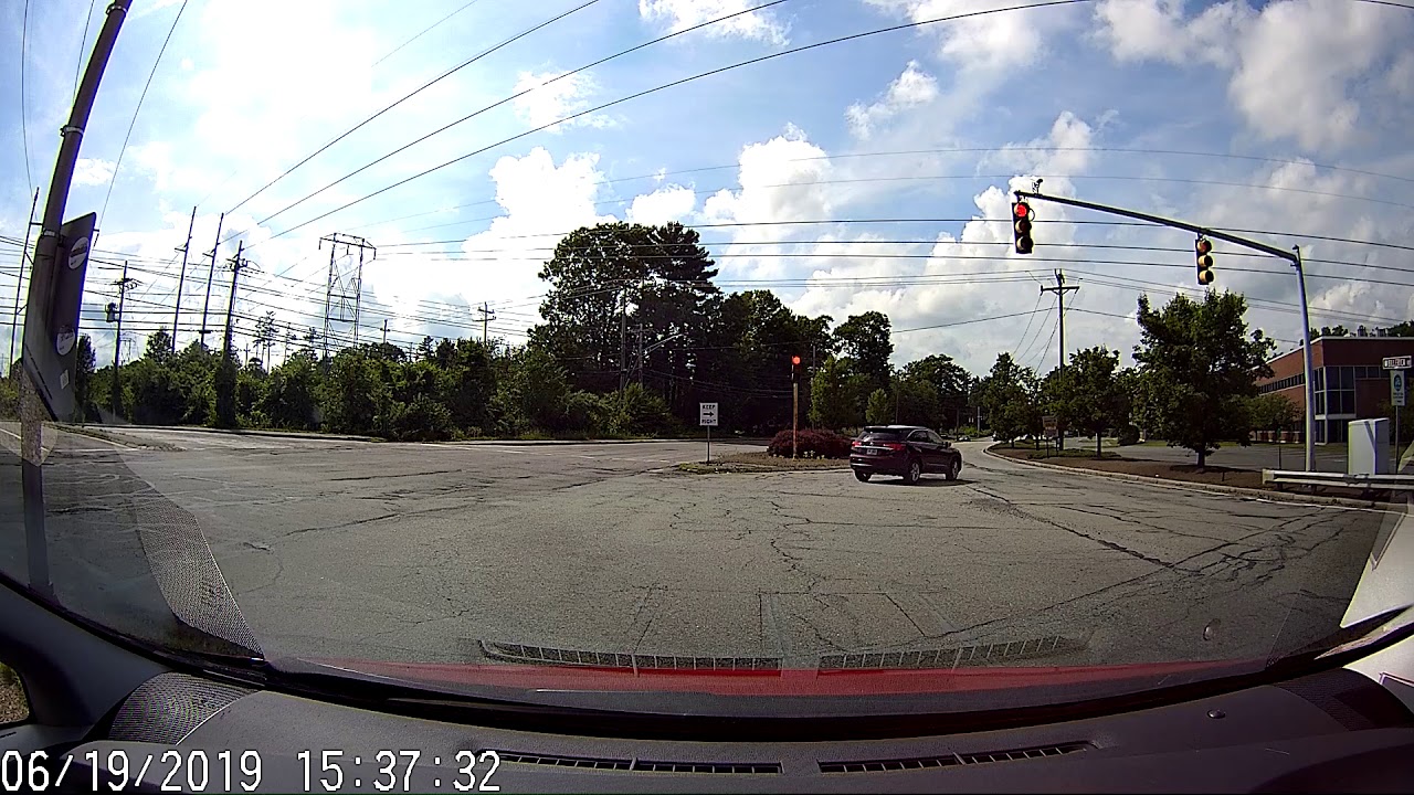 Stop Sign Runner Nearly Causes Accident