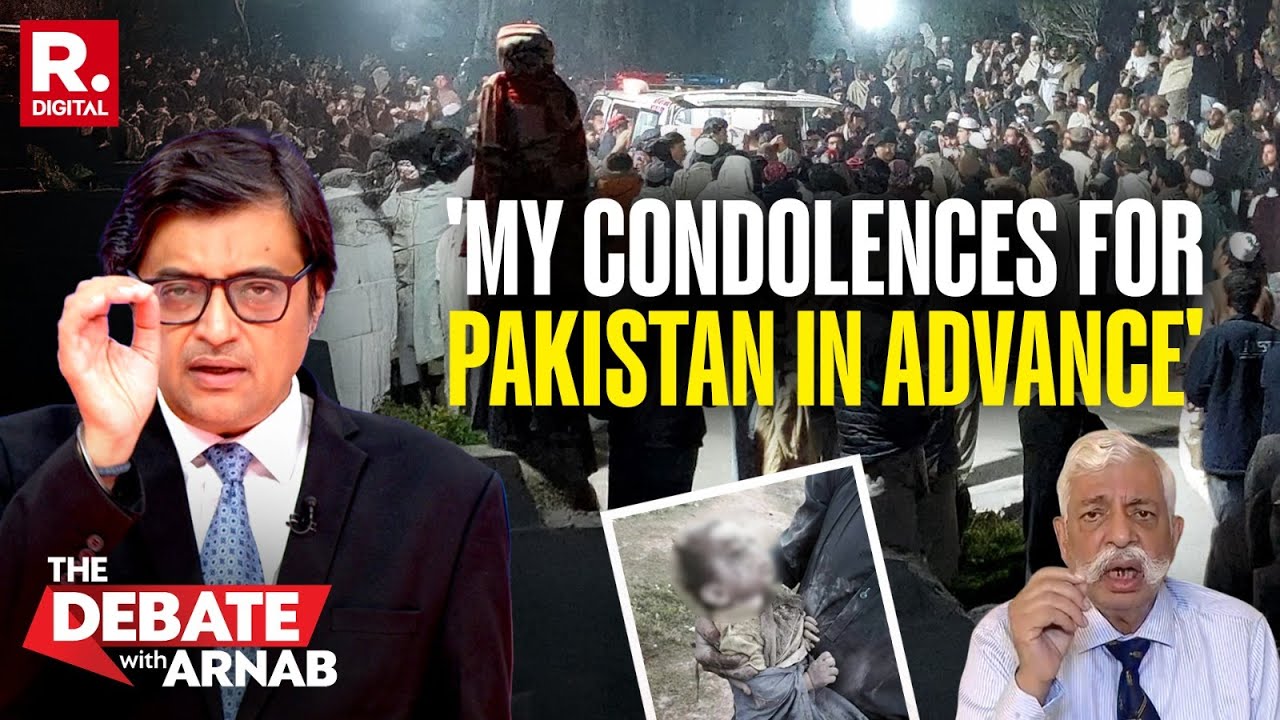 Maj Gen GD Bakshi Tears Into Pak Cricketers Shocking Gesture On Arnab's Debate
