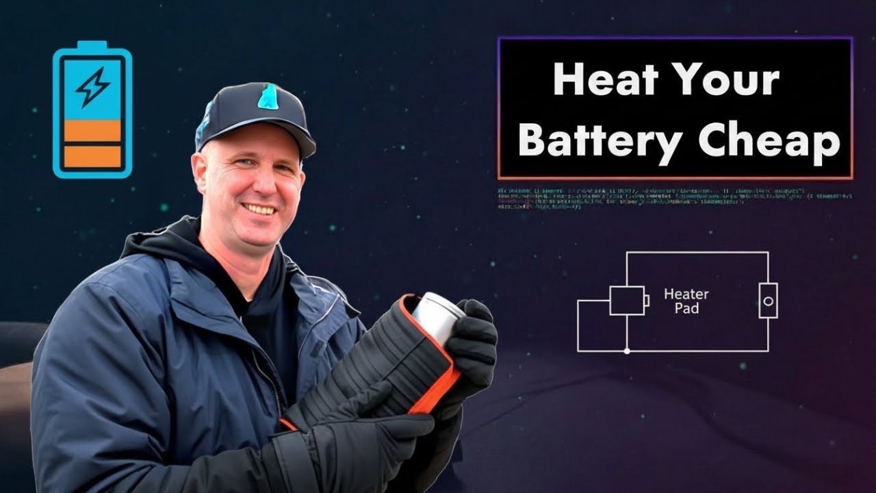 Cold Weather Hack Keep Your Lithium Battery Charging in Winter Without Breaking the Bank!