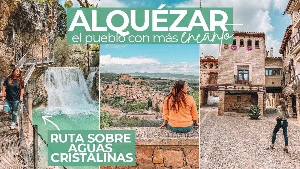 TIENES QUE VISITAR ESTE PUEBLO!! // ALQUÉZAR // ARAGÓN #01