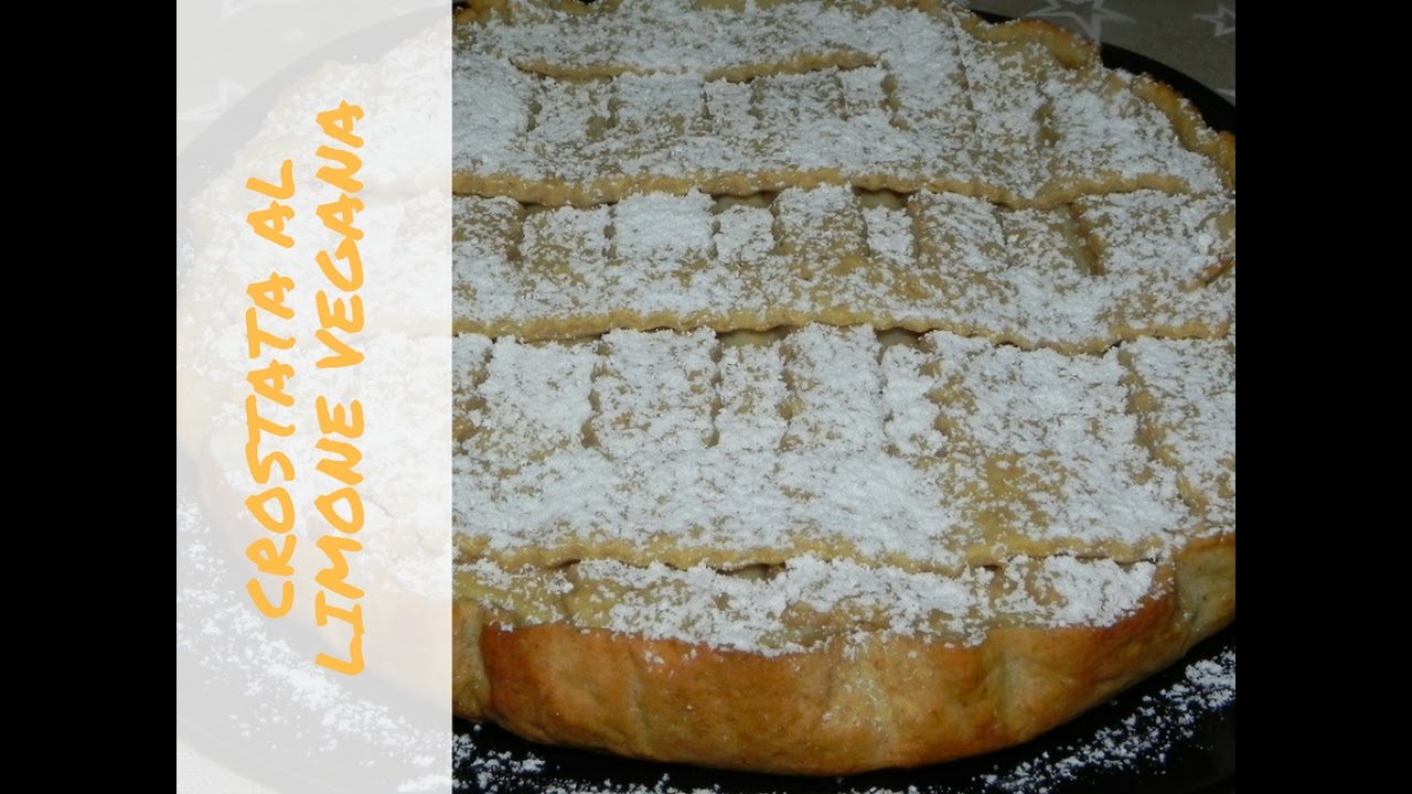 CROSTATA AL LIMONE VEGANA