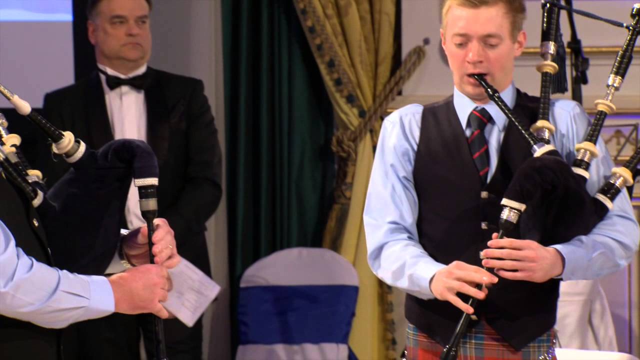 2015 Budapest Burns Supper - Pipers and Address to a Haggis
