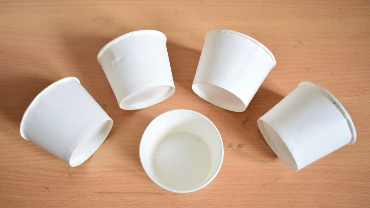 DIY Paper Cup Organizer Craft Idea - Craft Engineer