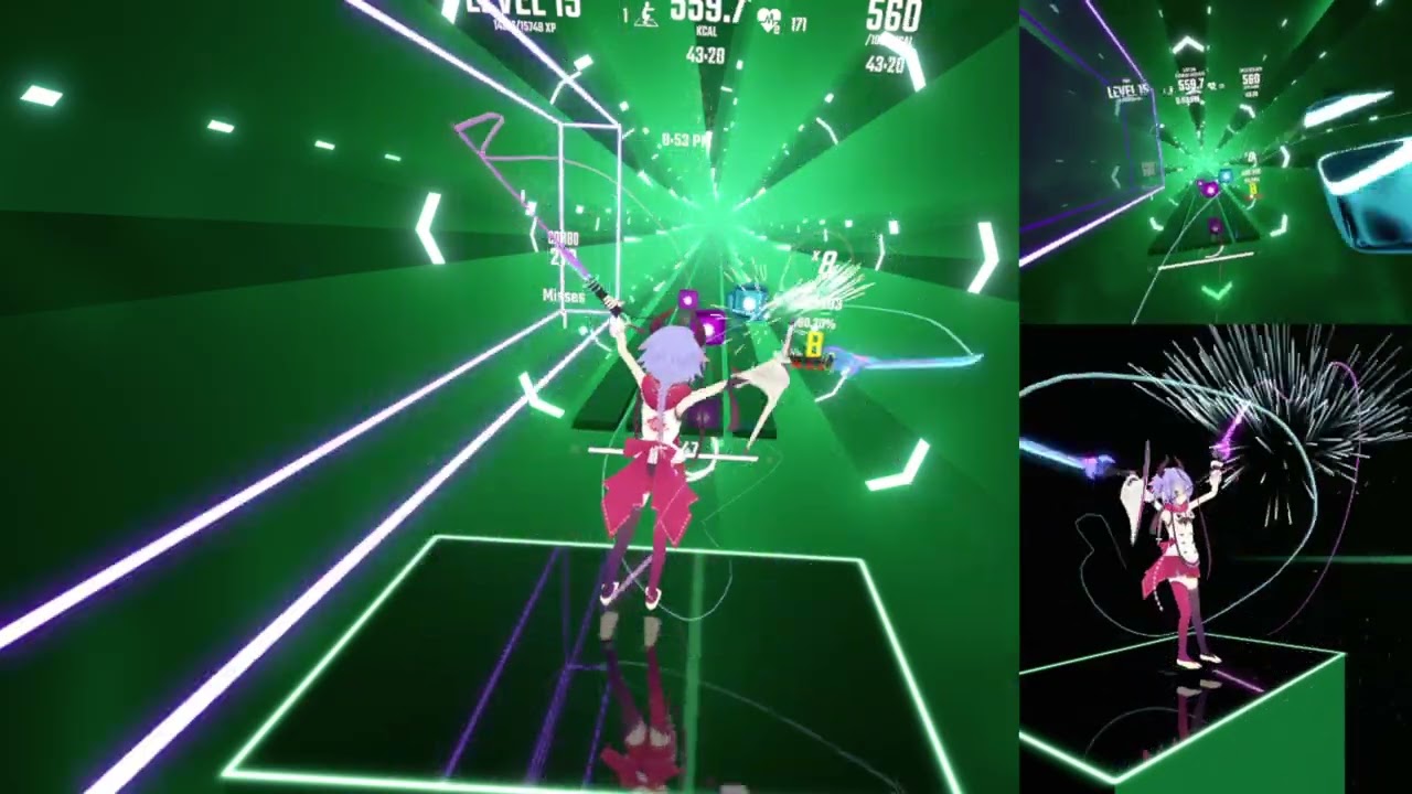 パンチパンチフォーエバー!/Kissa Sasaki - Beat Saber [Reverse grip]