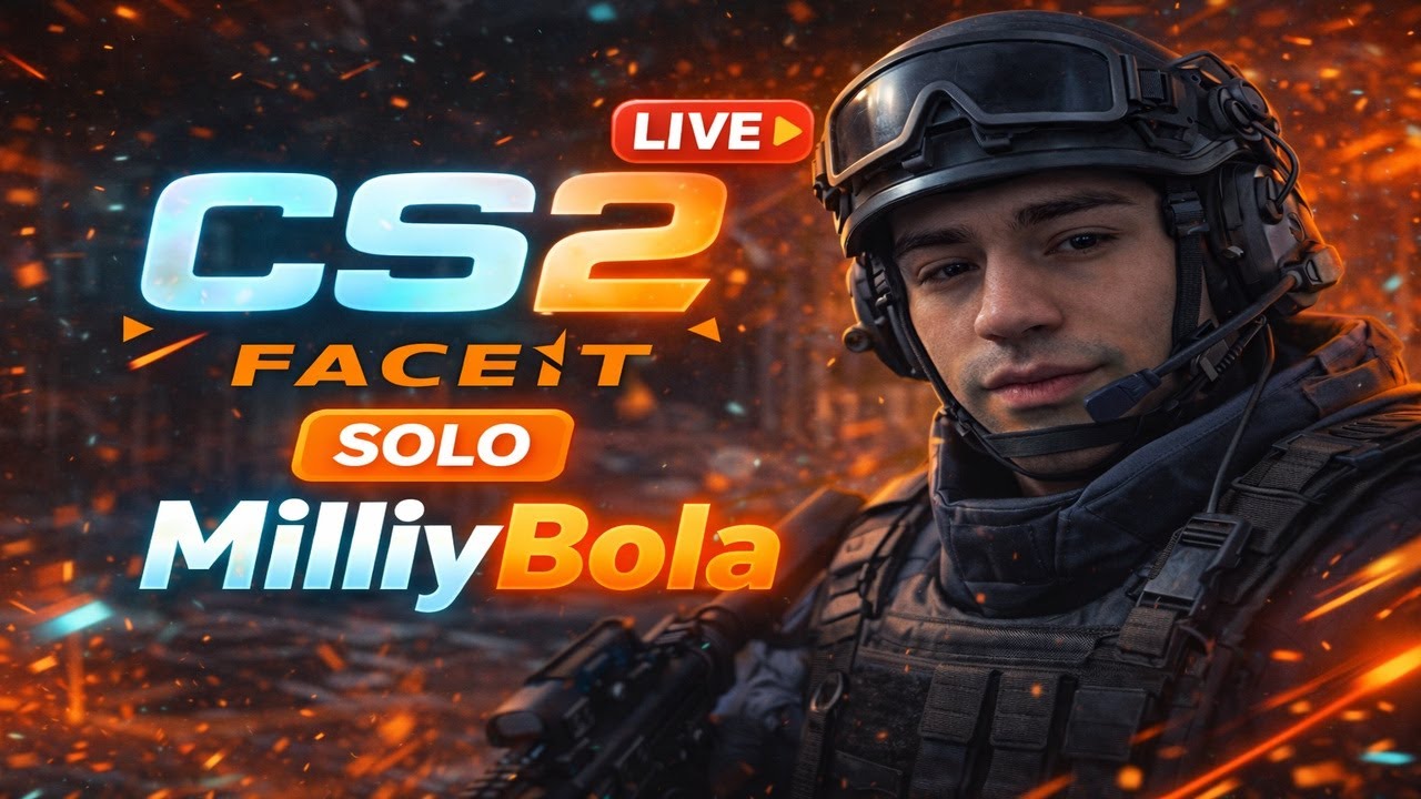 CS2 FACEIT | 10 LVL UP MILLIYBOLA | LIVE STREAM | GAAAZ