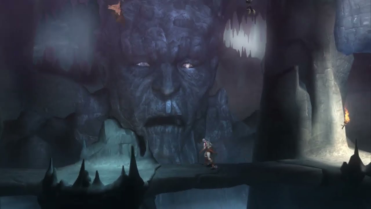 God of war 2 - Typhon's Cavernous Prison | #2024 gameplay (60fps)