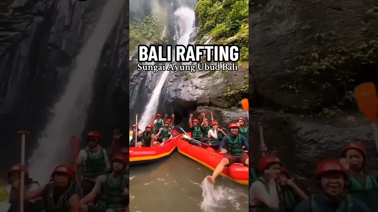 KEREN❗BALI RAFTING DI SUNGAI AYUNG UBUD BALI | RAFTING DI BALI UBUD TOUR #rafting #ubud #bali