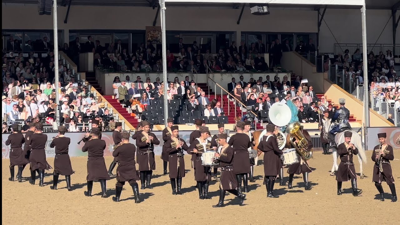 The Azerbaijan Exemplary Military Orchestra of the State Border Service - Royal Windsor Horse Show