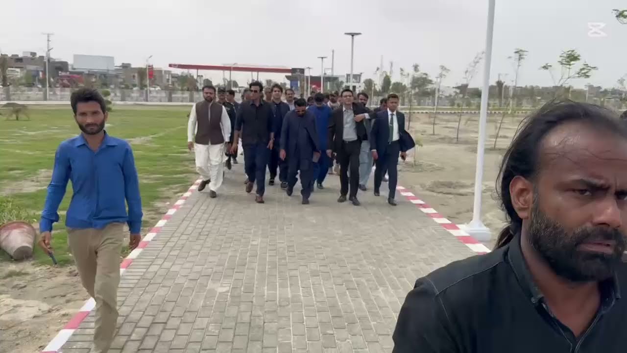 Chief Secretary Sindh Syed Asif Haider Shah visited Urban Forest Park Hyderabad with Mayor