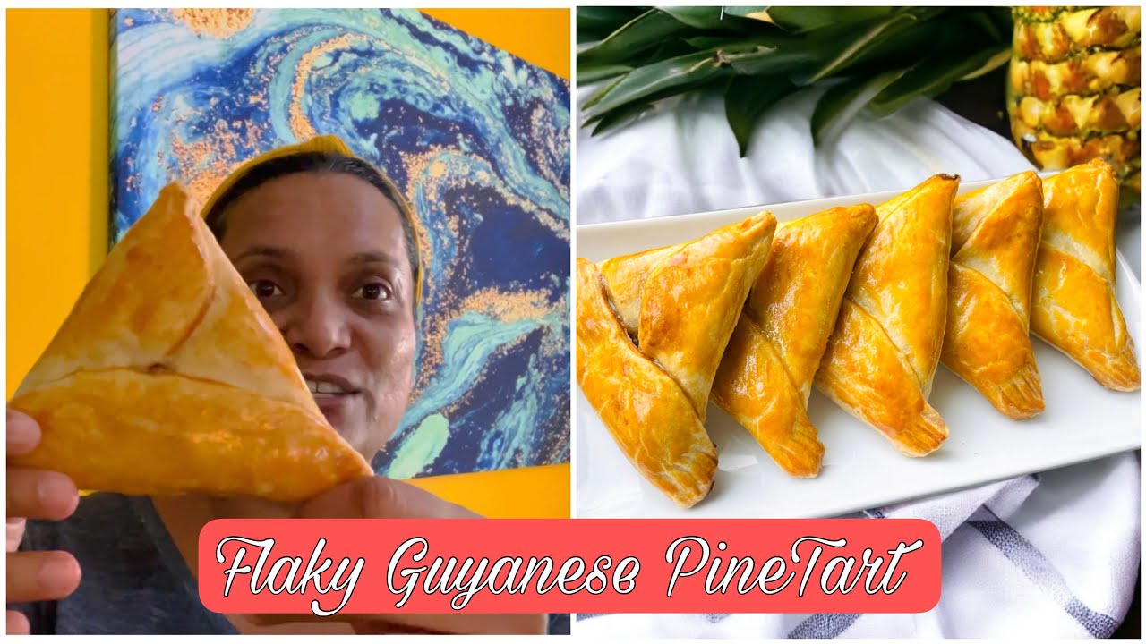 Flaky Guyanese PineTart 🇬🇾🤤