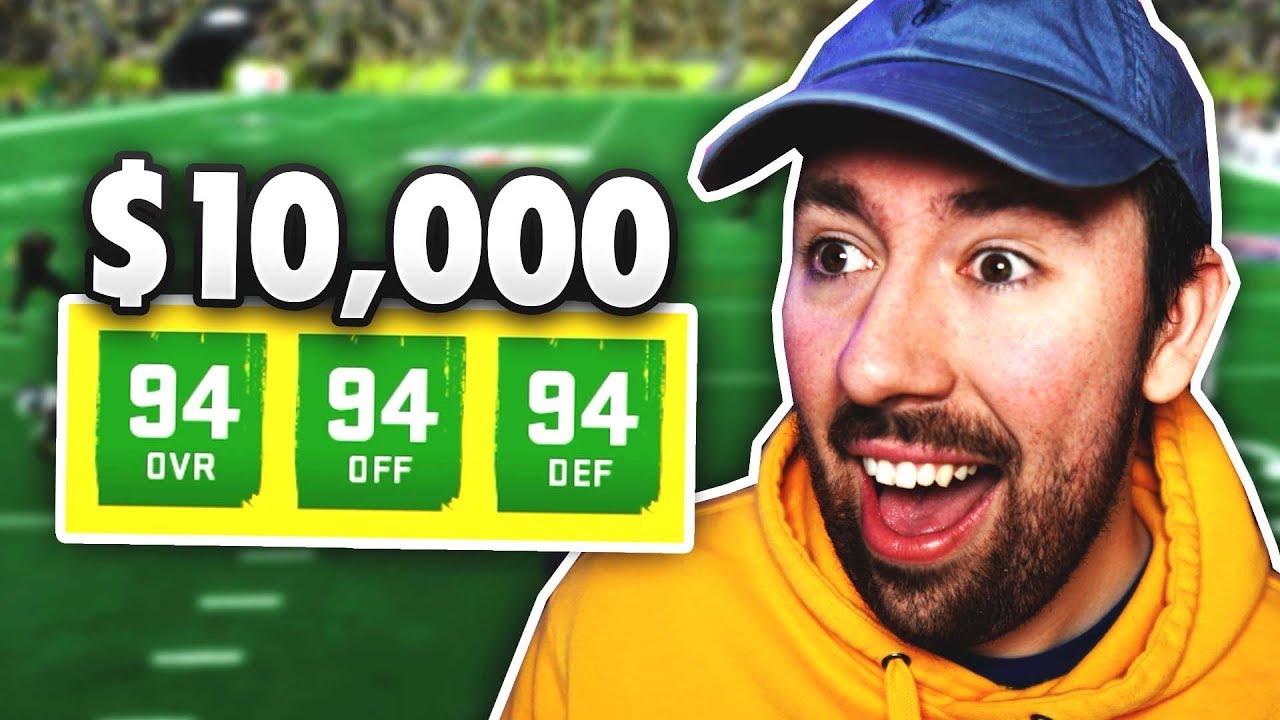 this MUT team costs $10,000... it turned me into a Madden Pro!