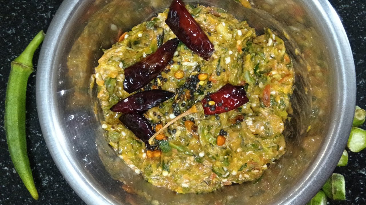 అమ్మమ్మ ల కాలం నాటి బెండకాయ చట్నీ ||bendakaya chatney recipe.