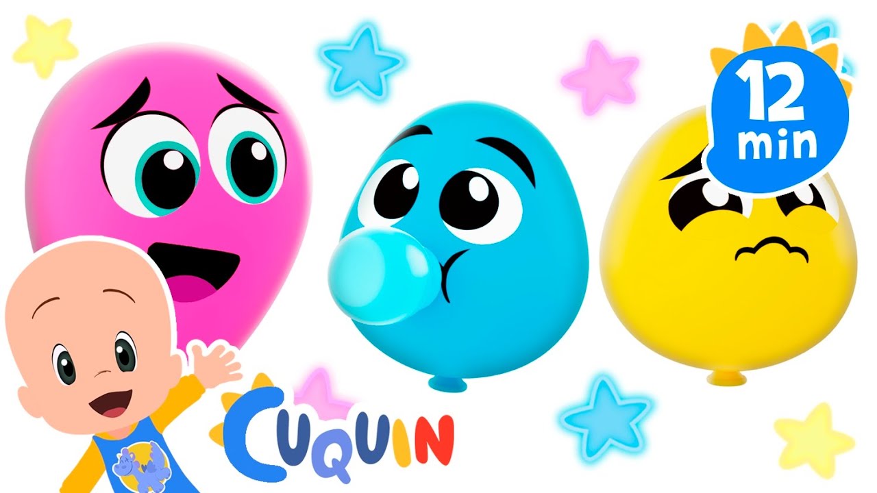 Baby balloons Surprise | Kids Education | Cleo & Cuquin