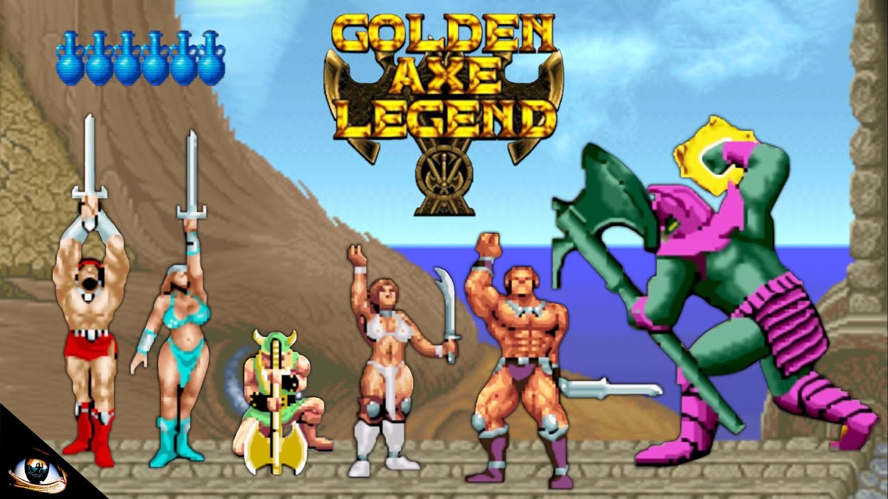 Golden Axe Legend - Tyris Flare - Longplay/Playthrough