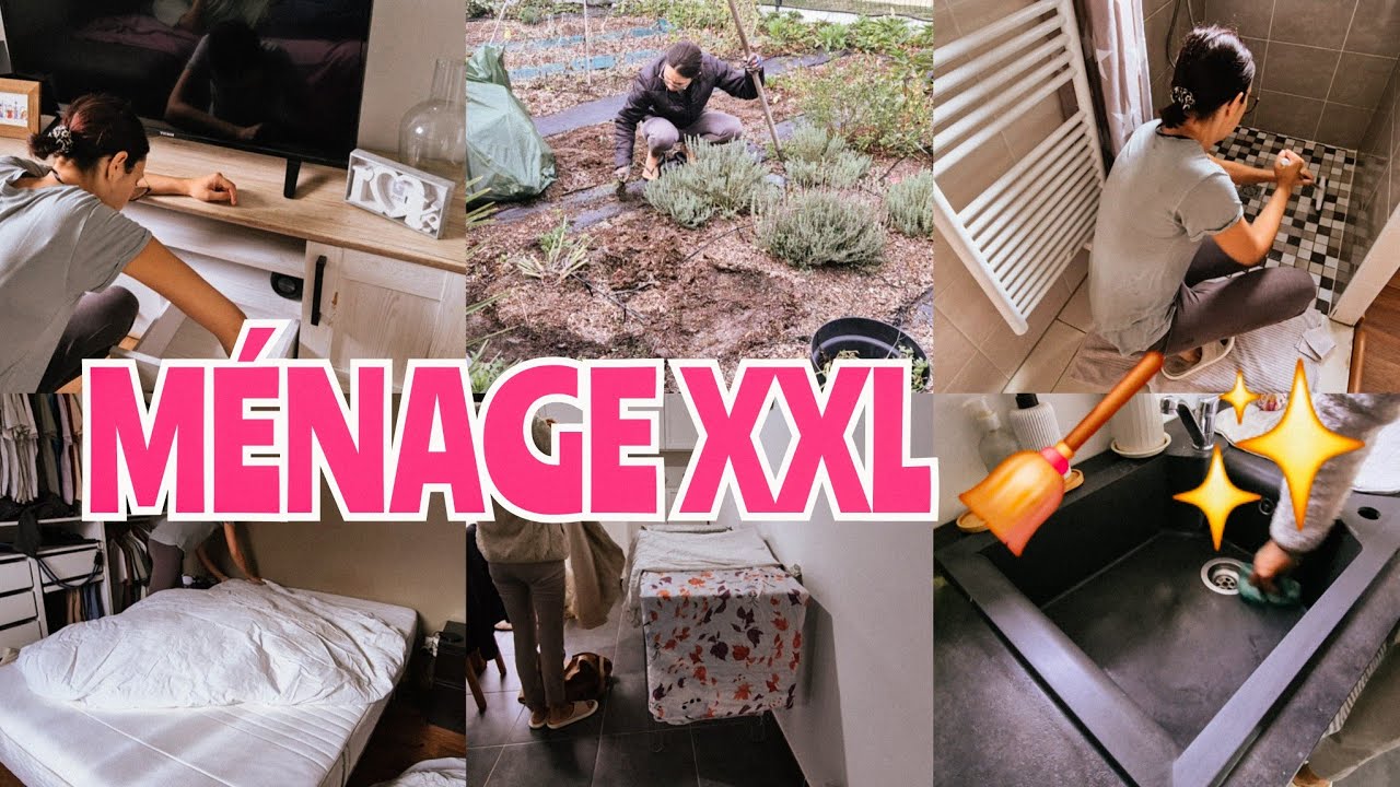 Routine Ménage XXL 💪 Du quotidien au grand nettoyage trimestriel 🏡