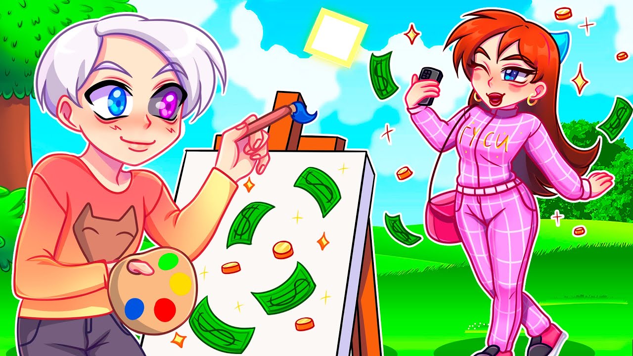 😨 Майнкрафт но МЫ ПОЛУЧАЕМ ВСЕ ЧТО НАРИСУЕМ!