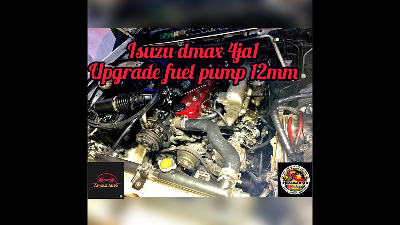 Upgrade modified fuel pump 12mm Isuzu Dmax 4ja1/4jb1(black smoke)