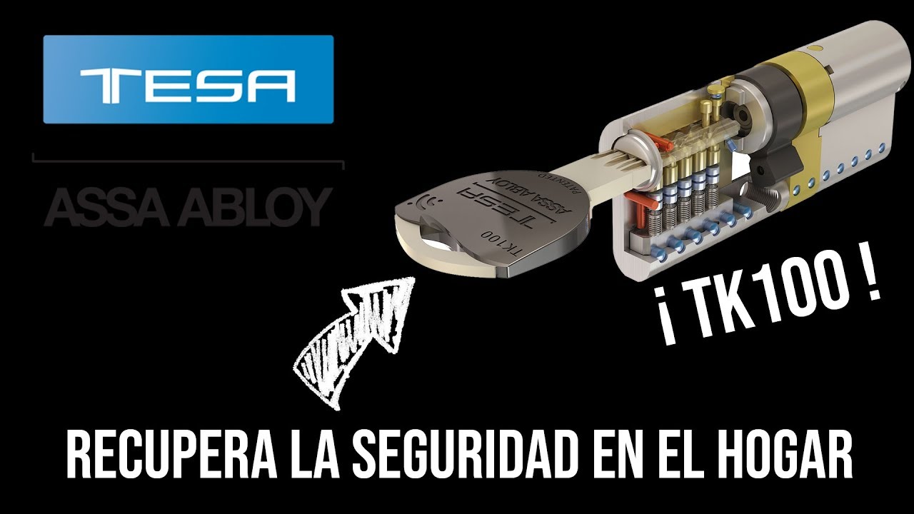 Bombin de seguridad tesa tk100 y Escudo de seguridad E700L