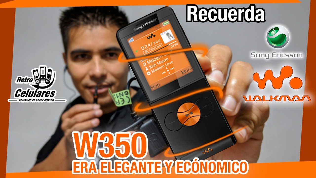 Recuerda SONY ERICSSON WALKMAN W350 ELEGANTE y Económico / Retro celulares 4k