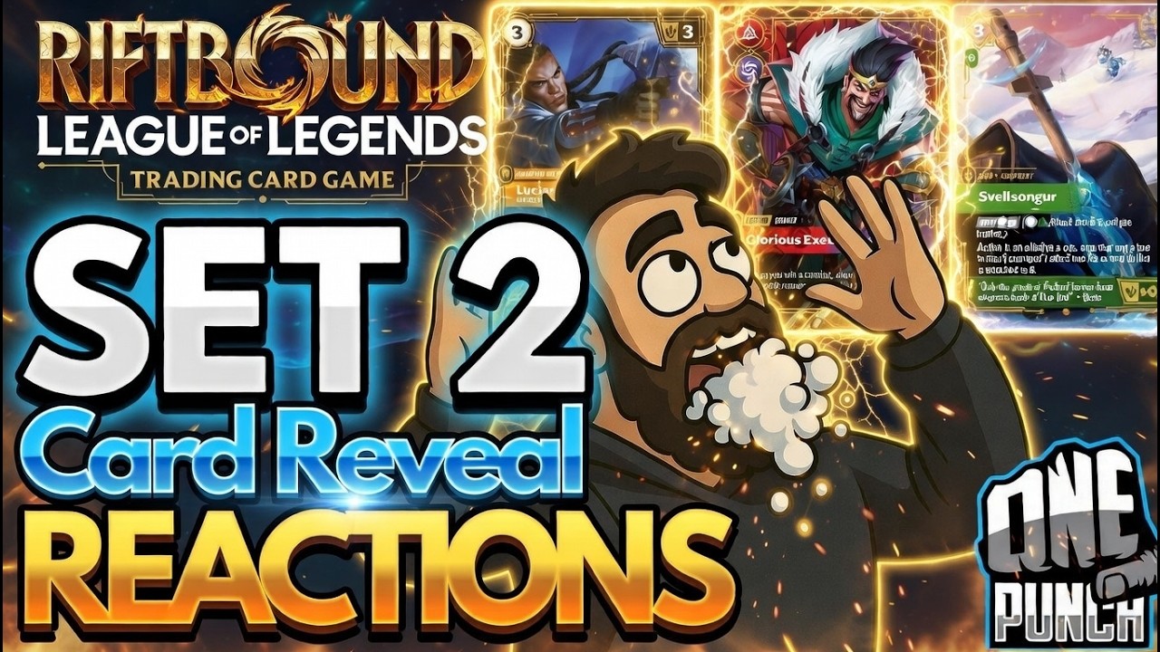 Reacting to Riftbound Set 2 &ldquo;Spiritforged&rdquo; Cards &mdash; 🔥 (Leaks + First Impressions)