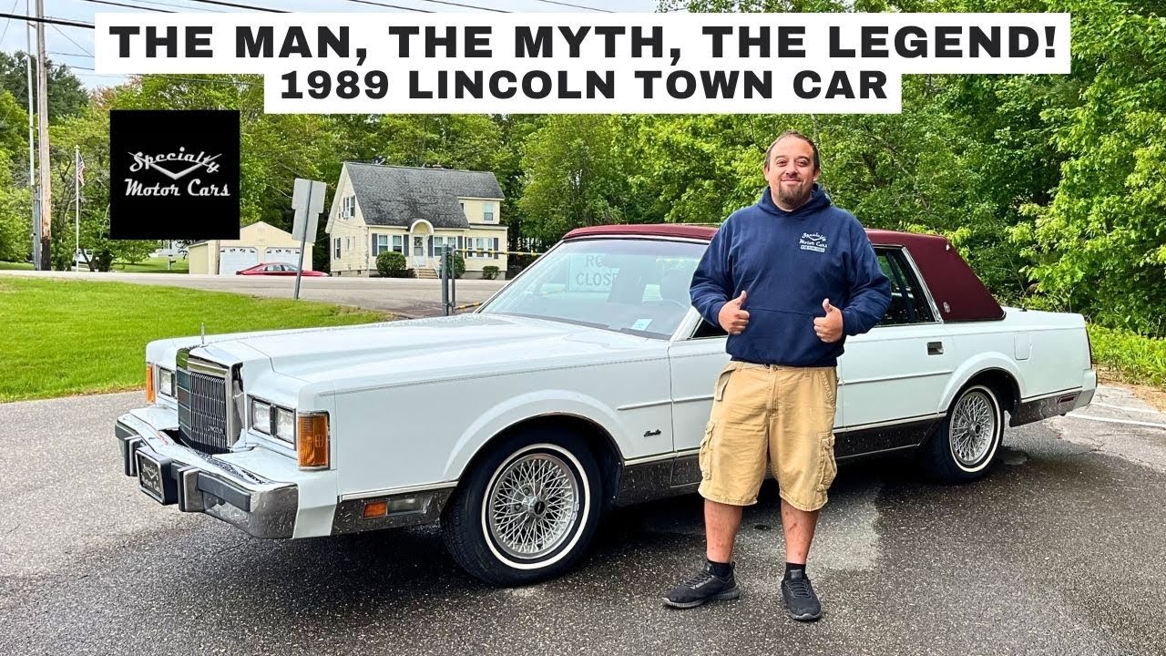 1989 LINCOLN TOWN CAR SIGNATURE SPECIALTY MOTOR CARS