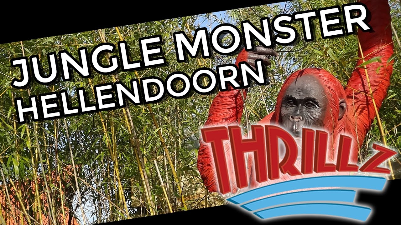 Jungle Monster onride 2016 - Dark ride flume in Hellendoorn - Thrillz