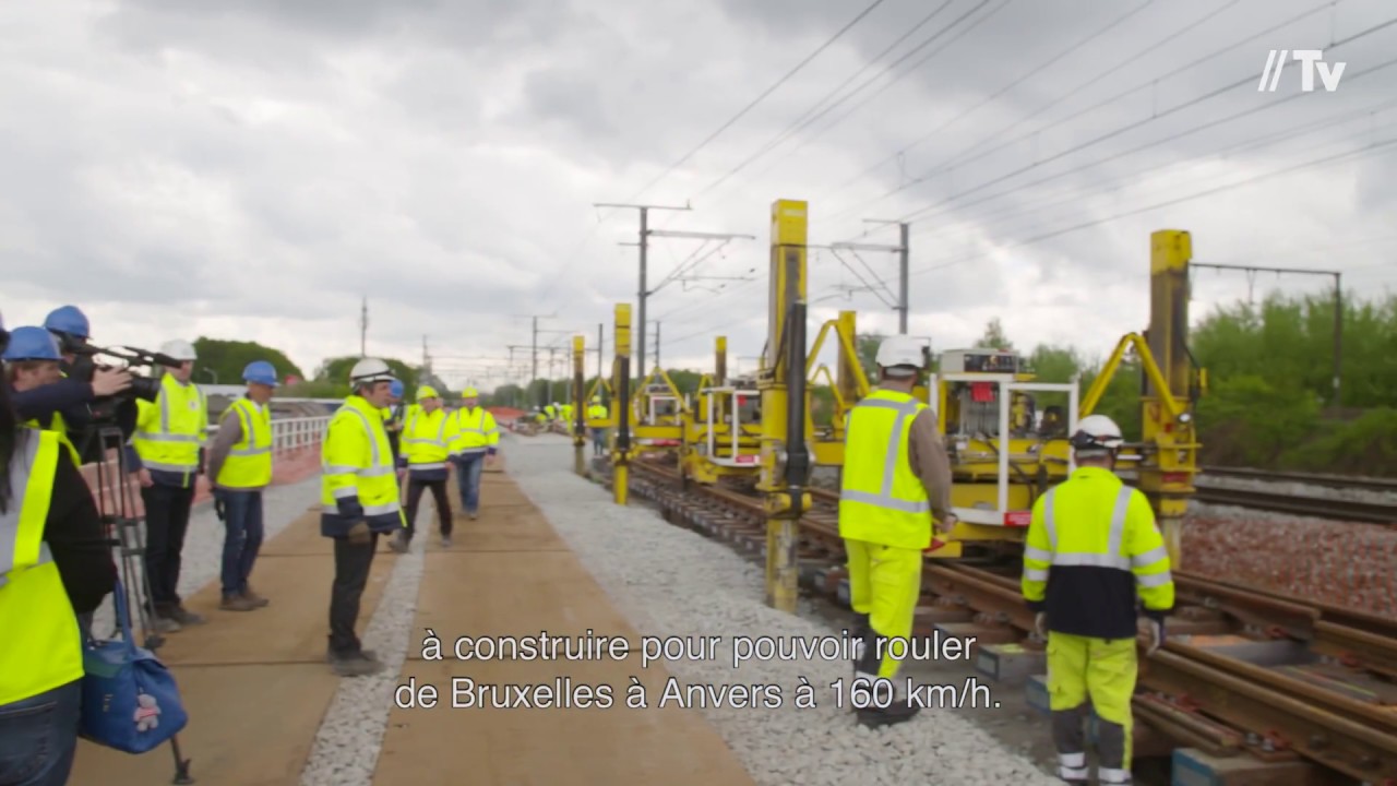 Infrabel construit le Bypass ferroviaire de Malines