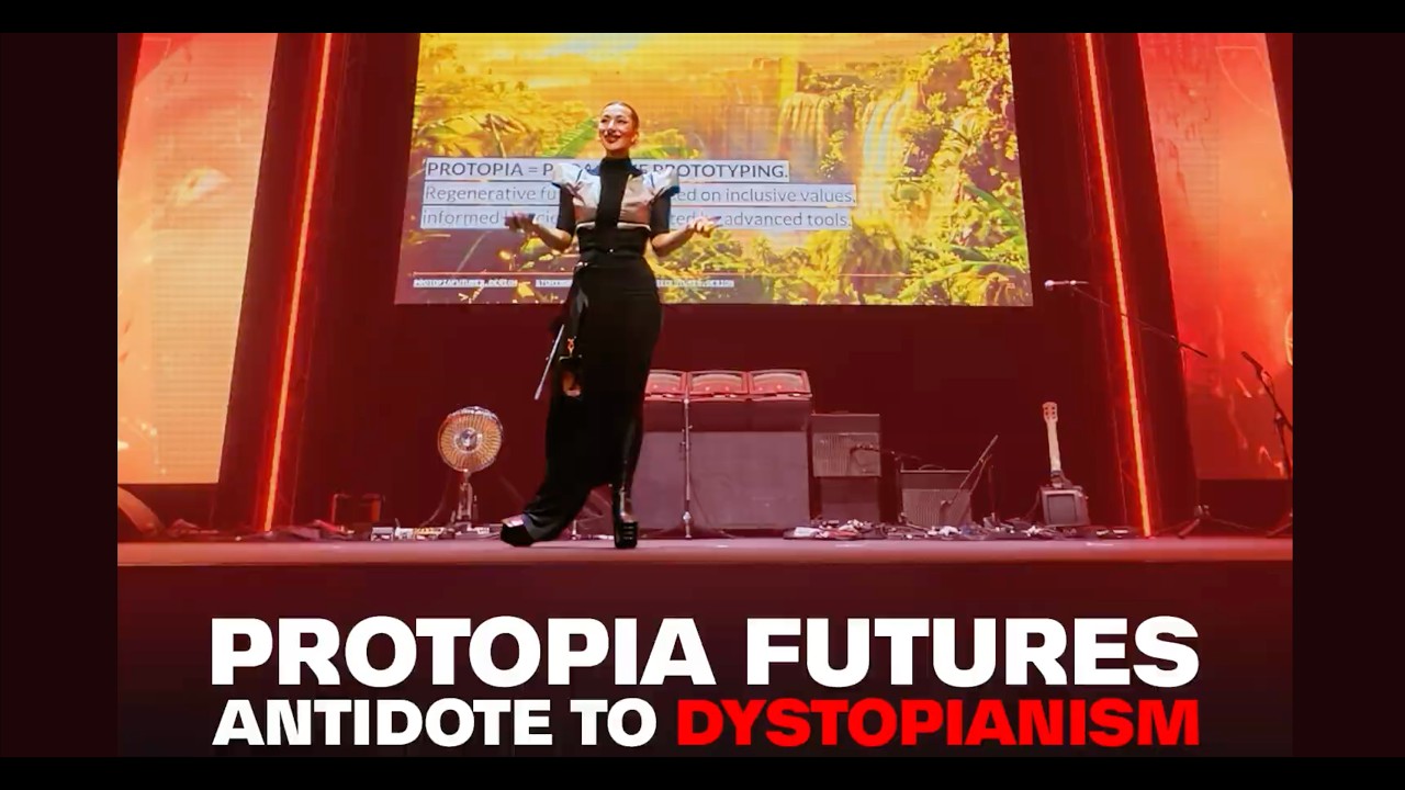 Protopia Futures is the Antidote to Dystopianism &ndash; Monika Bielskyte Keynote Excerpt
