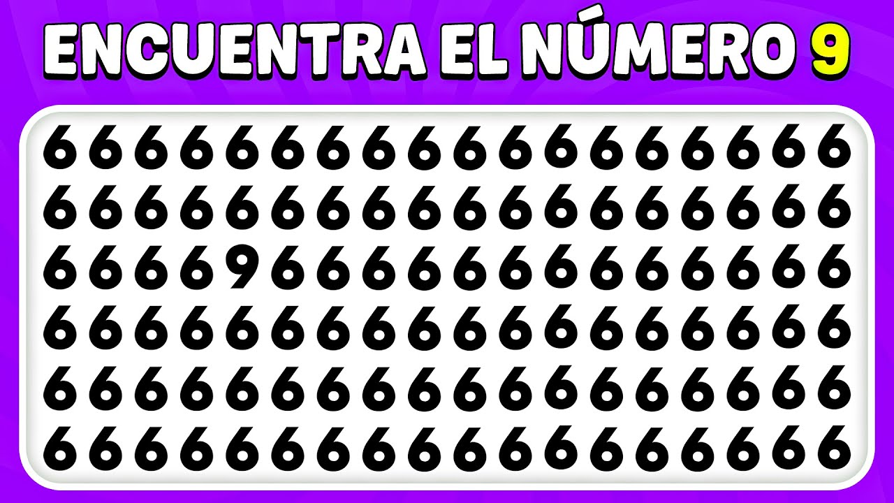 Encuentra el Número y Letras Diferentes 🔢🔠✅ | Quiz Bee Español