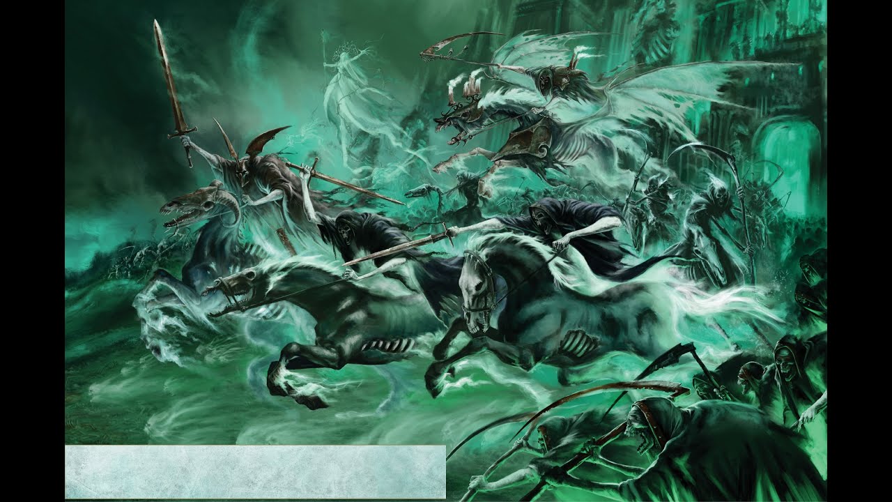 Presentación de ejercito nighthaunt age of sigmar