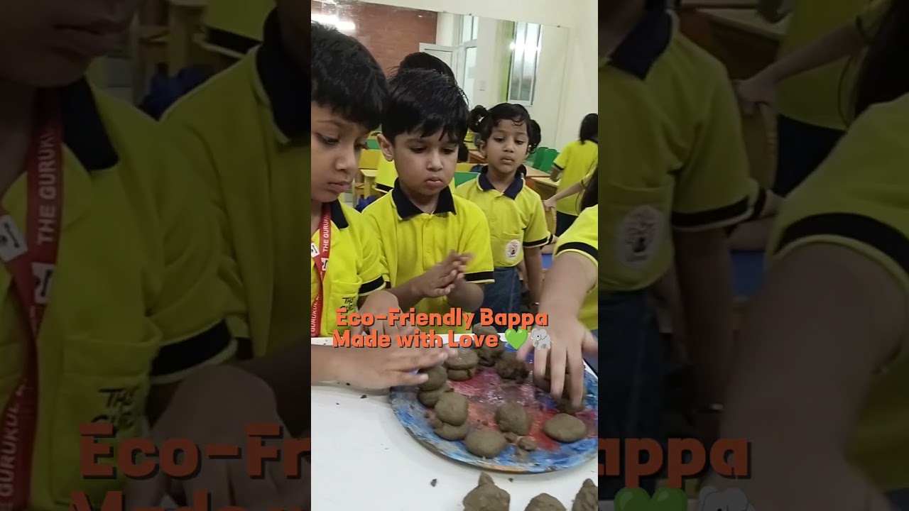 Eco-friendly Bappa, crafted with love and devotion