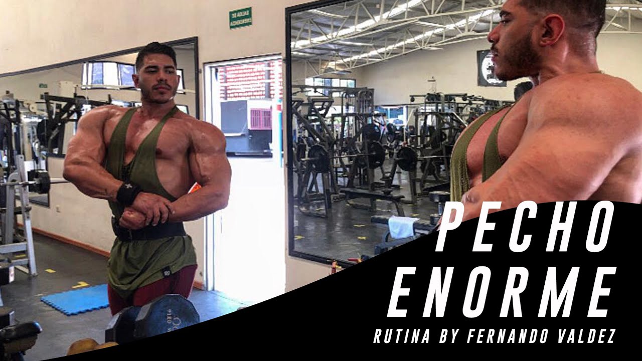 PECHO ENORME CON ESTA RUTINA! FERNANDO VALDEZ